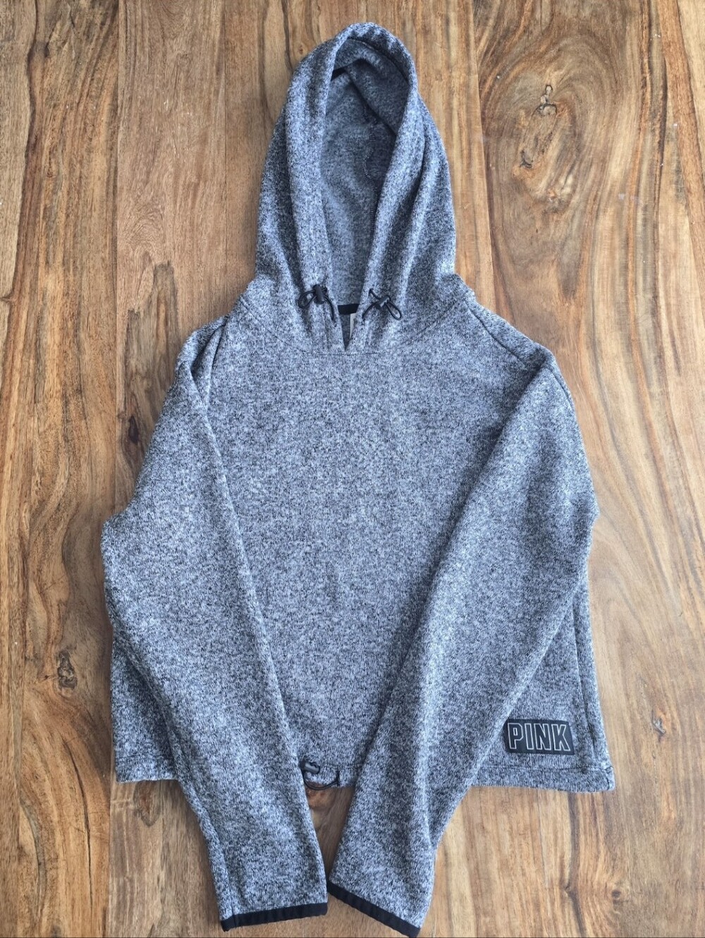 PINK Victoria's Secret Women's Cropped Hoodie Size: XS